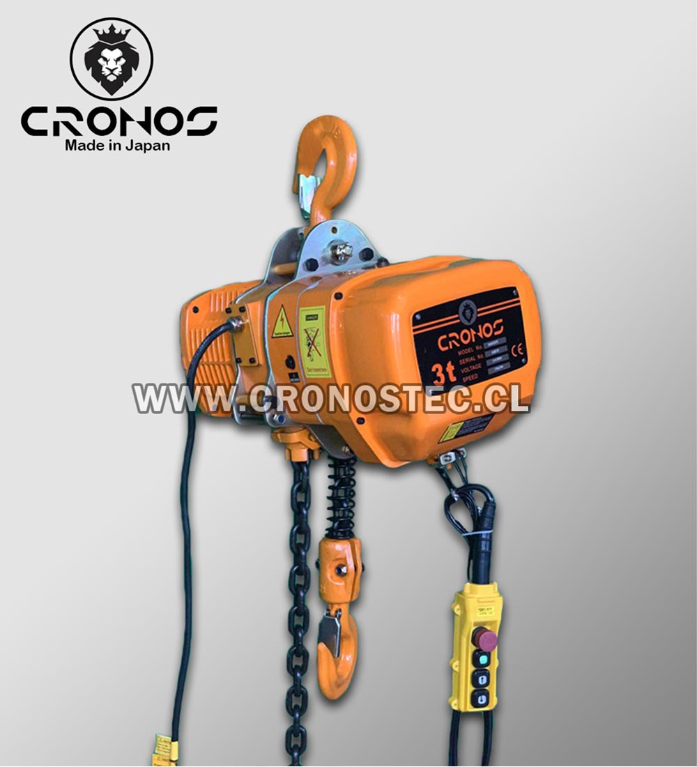 Tecle Electrico Con Gancho Suspencion 3 Ton