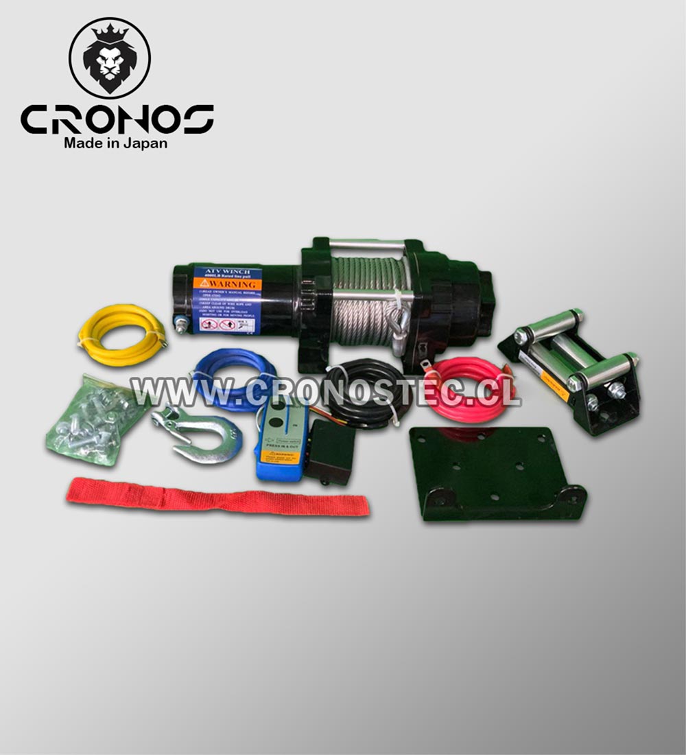 Winche 12V, 4000 Libras